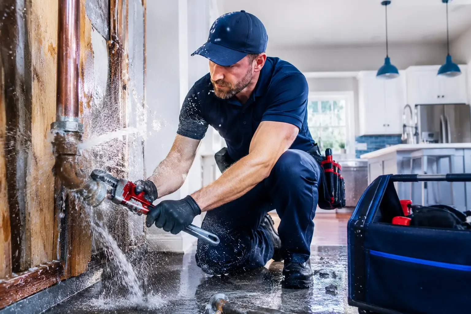 Local emergency pipe repair professionals in El Reno, OK